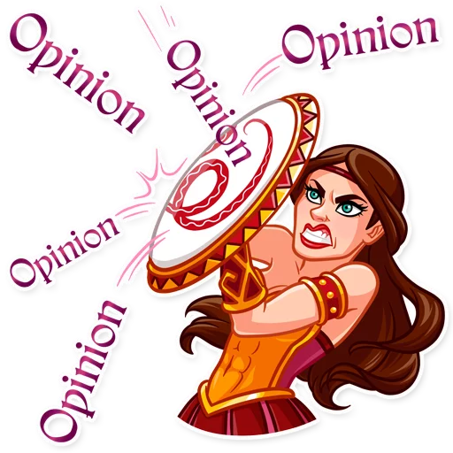 😤 Стикер «Warrior Queen» для Telegram