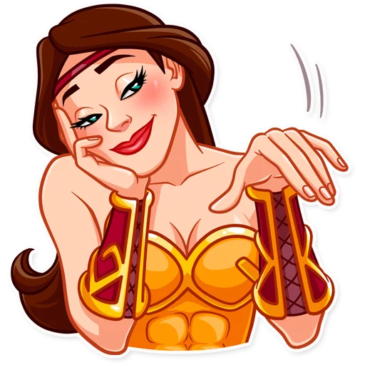 ☺️ Стикер «Warrior Queen» для Telegram