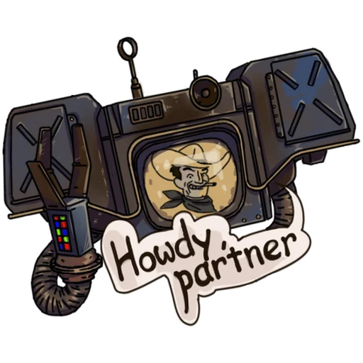 🫢 Стикер «FALLOUT NEW VEGAS» для Telegram