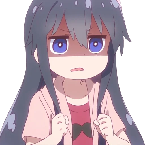 😨 Стикер «Watashi ni Tenshi ga Maiorita» для Telegram