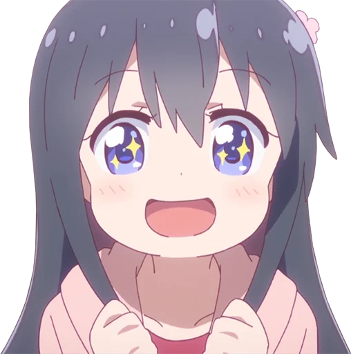 🤩 Стикер «Watashi ni Tenshi ga Maiorita» для Telegram