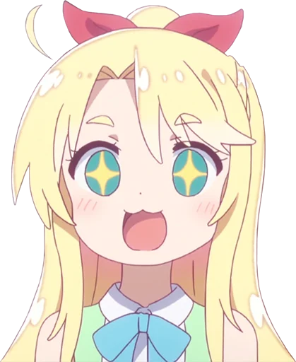 🤩 Стикер «Watashi ni Tenshi ga Maiorita» для Telegram