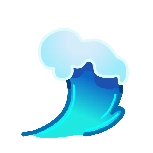 🌊 Эмодзи «flowers #flowers #цветы» для Telegram