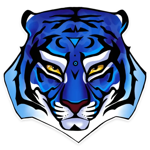 Стикерпак Water Tiger для Telegram — скачать