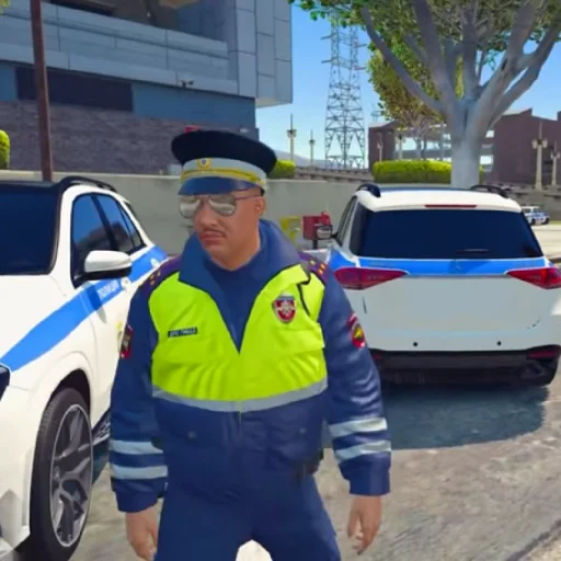 😄 Стикер «Water and Garvin Gta V» для Telegram