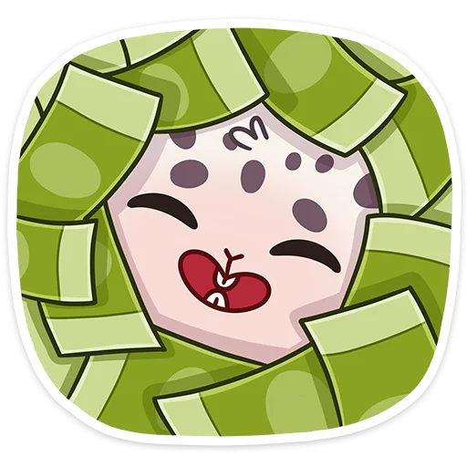 🤑 Стикер «Вэйв» для Telegram