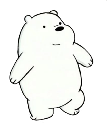 Стикерпак WBB - Ice Bear для Telegram — скачать