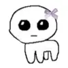 😐 Эмодзи «wbw #girl» для Telegram