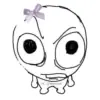 😠 Эмодзи «wbw #girl» для Telegram