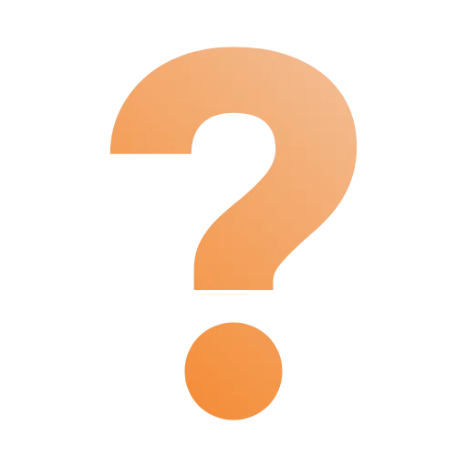 ❓ Эмодзи «Оранжевые и синие цифры и иконки» для Telegram