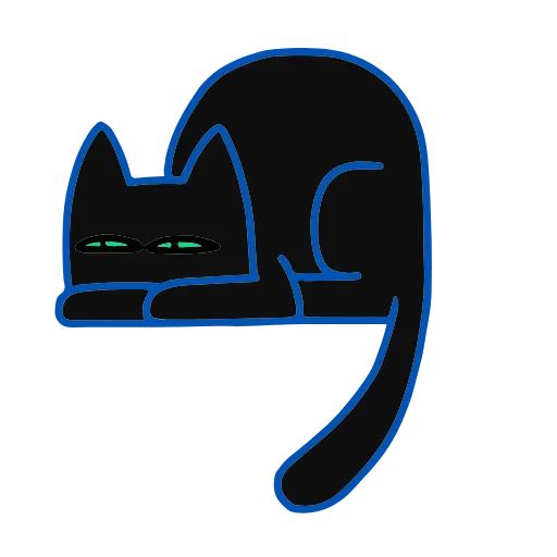 🐈 Стикер «Web spirit» для Telegram