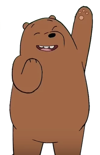 😀 Стикер «WeBareBears» для Telegram