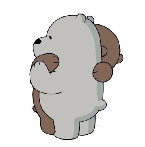 🙆 Стикер «WeBareBears» для Telegram