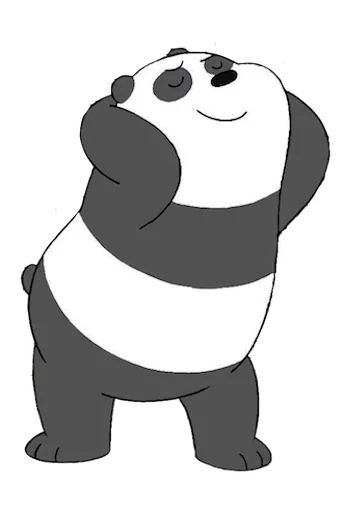 😎 Стикер «WeBareBears» для Telegram