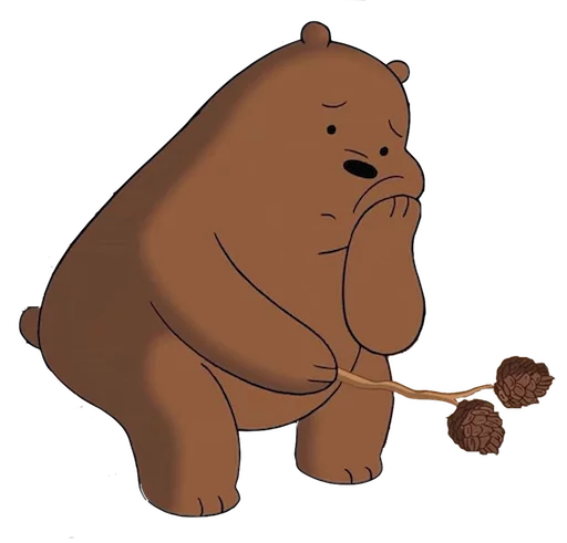 😪 Стикер «WeBareBears» для Telegram