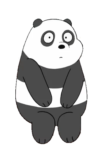 😶 Стикер «WeBareBears» для Telegram