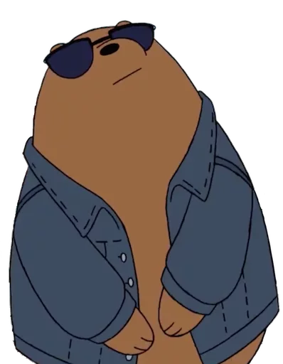😎 Стикер «WeBareBears» для Telegram