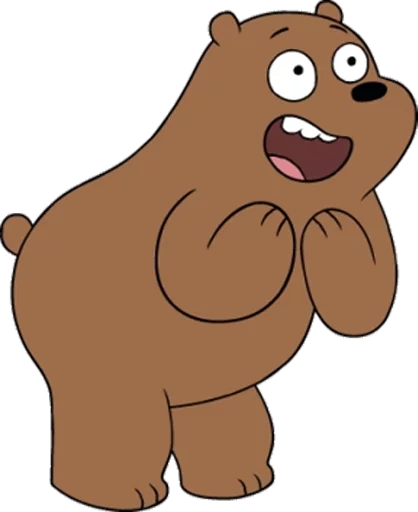 😆 Стикер «WeBareBears» для Telegram
