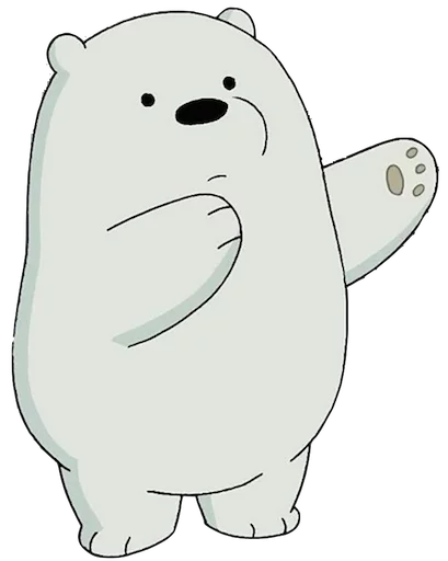 ⛄ Стикер «WeBareBears» для Telegram