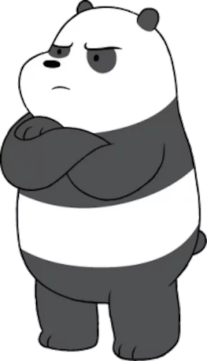 😠 Стикер «WeBareBears» для Telegram