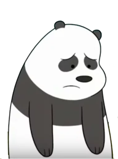 😟 Стикер «WeBareBears» для Telegram