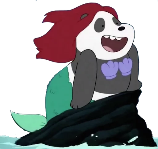 🏊 Стикер «WeBareBears» для Telegram