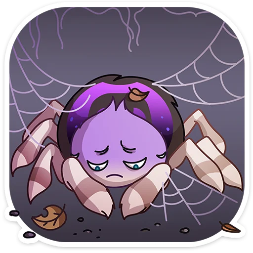 🕷️ Стикер «Вебстер» для Telegram