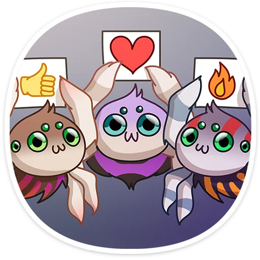 🕷️ Стикер «Вебстер» для Telegram