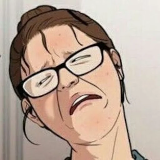 😫 Стикер «Webtoon n.2» для Telegram