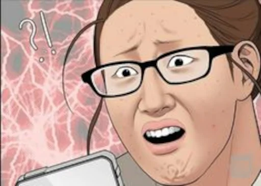 😧 Стикер «Webtoon n.2» для Telegram