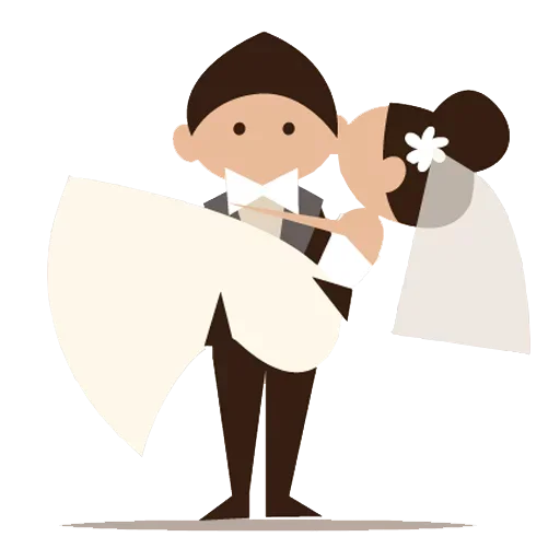 😗 Стикер «Wedding Time» для Telegram