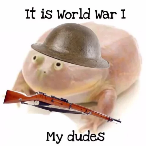 🔫 Стикер «Wednesday My Dudes» для Telegram