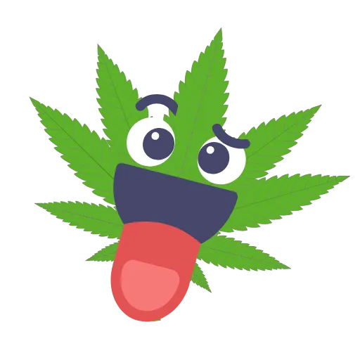 😜 Стикер «WEED» для Telegram
