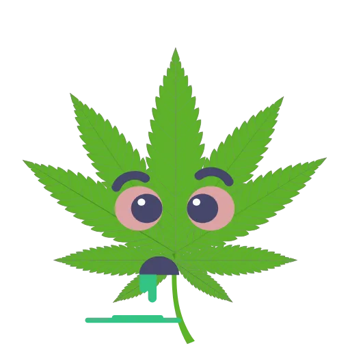 🤢 Стикер «WEED» для Telegram