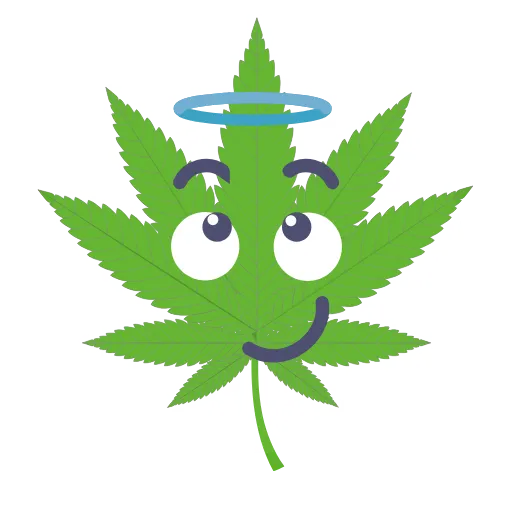 😇 Стикер «WEED» для Telegram