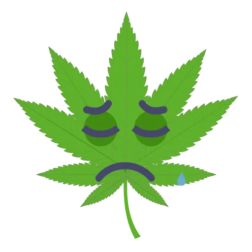 😥 Стикер «WEED» для Telegram