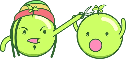 🌿 Стикер «weed» для Telegram