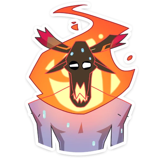 🔥 Стикер «Вендиго» для Telegram
