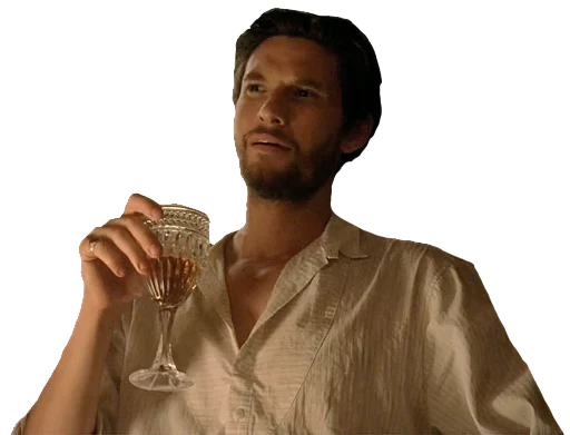 🍷 Стикер «Westworld Have violent ends» для Telegram