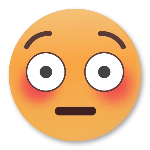 Стикерпак Weird Flushed Emojis ? для Telegram — скачать