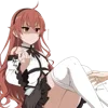 🤤 Эмодзи «Tyanki #anime #girl» для Telegram