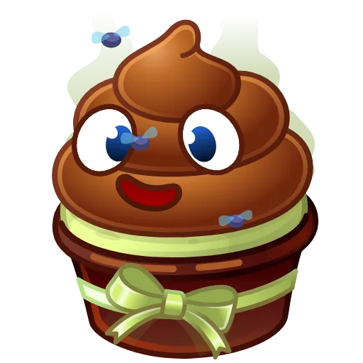 💎 Стикер «Whip Cupcake» для Telegram
