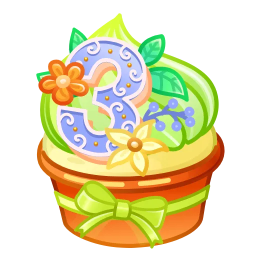 💎 Стикер «Whip Cupcake» для Telegram