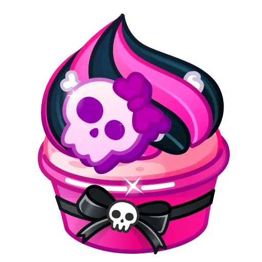 💎 Стикер «Whip Cupcake» для Telegram