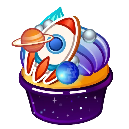 💎 Эмодзи «Whip Cupcake» для Telegram