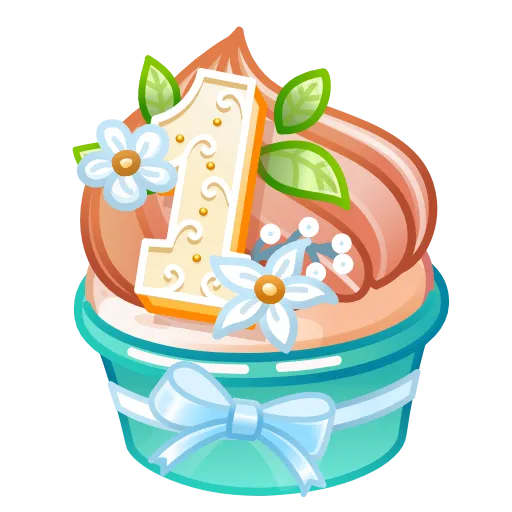 💎 Эмодзи «Whip Cupcake» для Telegram