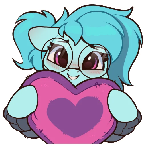 💜 Стикер «Whispy Slippers» для Telegram
