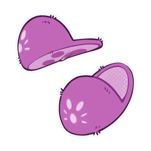 🥿 Стикер «Whispy Slippers» для Telegram