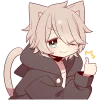 👍 Эмодзи «Коричневый котенок» для Telegram