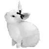 🐰 Эмодзи «White» для Telegram